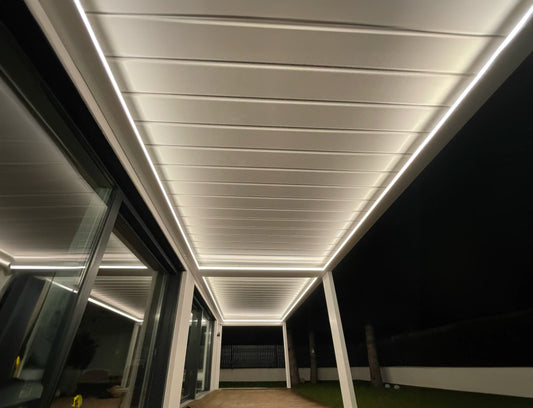 Aluminium Pergola Weiss