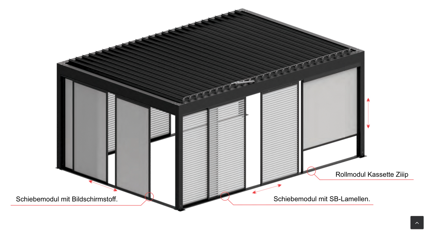 Pergola SG 500 Freistechend